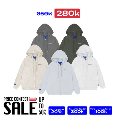 Signature Zipper Hoodie