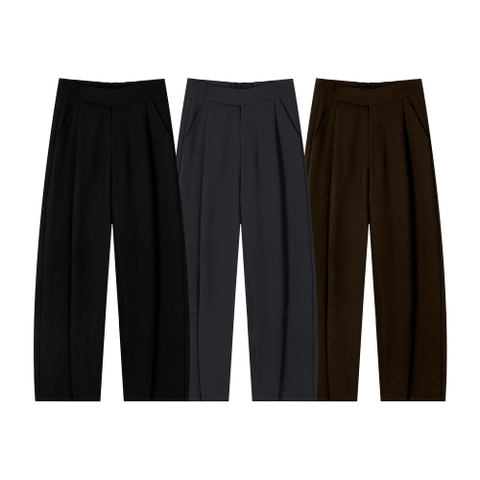 Wide-fit Dress Pants