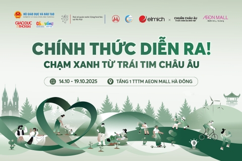 “Chạm xanh từ trái tim Châu Âu” đã chính thức diễn ra!