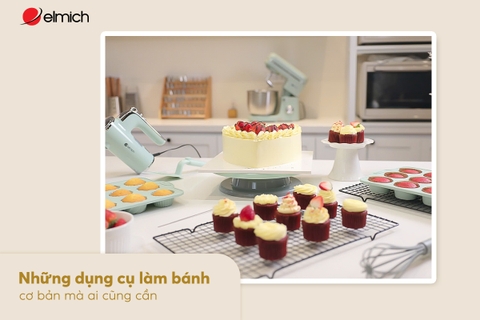 Những dụng cụ làm bánh cơ bản mà ai cũng cần