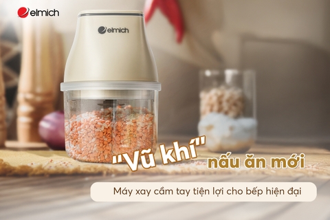 “Vũ khí” nấu ăn mới – Máy xay cầm tay tiện lợi cho bếp hiện đại