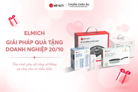 Elmich – Giải pháp quà tặng doanh nghiệp 20/10: Tôn vinh phụ nữ công sở bằng sự chỉn chu và thấu hiểu