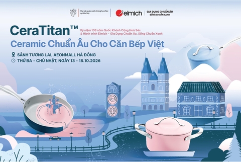 Hẹn bạn khám phá “CeraTitan™ – Ceramic Chuẩn Âu cho căn bếp Việt” tại AEON MALL Hà Đông!