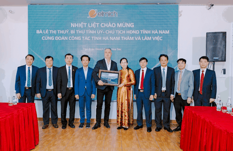 Lãnh đạo tỉnh Hà Nam thăm và làm việc với Tập đoàn Elmich tại Cộng hòa Czech