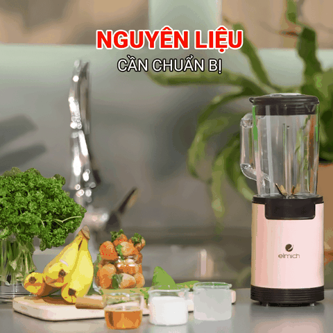 CÔNG THỨC LÀM SINH TỐ DÂU CHUỐI NHA ĐAM GIẢI NHIỆT HIỆU QUẢ TẠI NHÀ