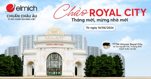 Elmich khai trương showroom tại Royal City – Chào đón “tân binh” mới, tín đồ Elmich có thêm địa điểm mua sắm