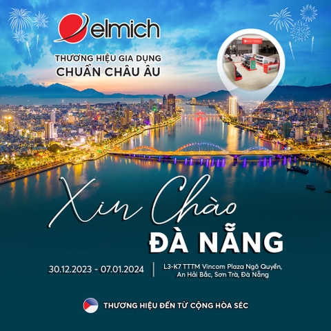 Elmich chính thức khai trương cửa hàng chính hãng đầu tiên tại thành phố Đà Nẵng