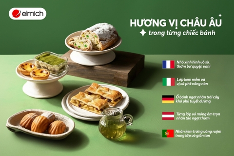 Khi mỗi chiếc bánh là một lát cắt của văn hóa Châu Âu