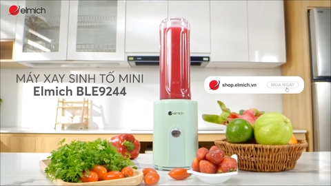 Hướng dẫn sử dụng Máy xay sinh tố mini Elmich BLE-9244