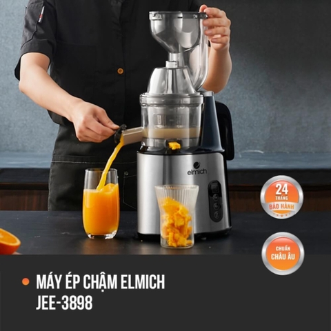Cách sử dụng máy ép trái cây với 8 bước