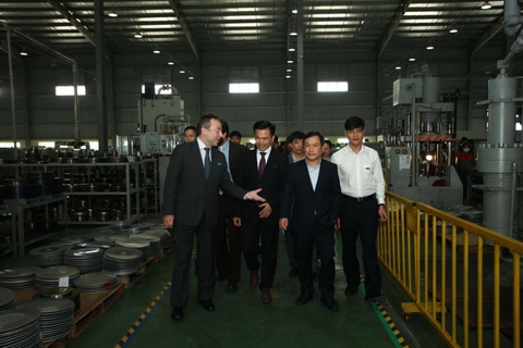 [Dantri.com.vn] Tập đoàn Elmich đón tiếp Đại sứ Séc tại Việt Nam
