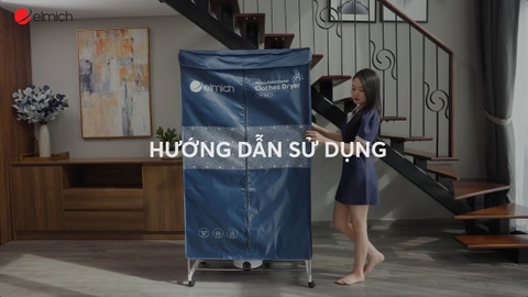 Hướng dẫn sử dụng Tủ sấy quần áo Elmich CDE-8641