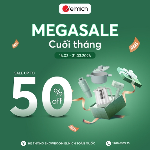 [MEGASALE CUỐI THÁNG TẠI ELMICH] DEAL XỊN, CHỐT ĐƠN LỚN!