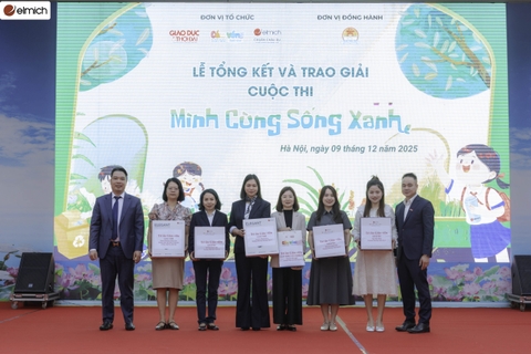Tổng kết cuộc thi “Mình Cùng Sống Xanh” – Elmich đồng hành gieo thói quen xanh từ lớp học đến mỗi gia đình