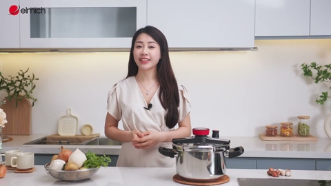 Hướng Dẫn Sử Dụng Nồi Áp Suất Inox 304 Elmich 22cm 5L EL8284