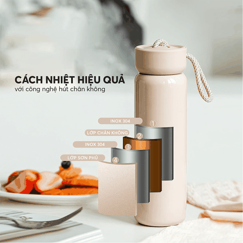 Cách sử dụng và vệ sinh bình giữ nhiệt chuẩn nhất
