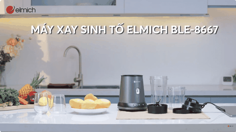 Hướng dẫn sử dụng Máy xay sinh tố Elmich BLE-8667
