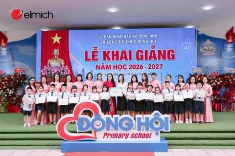 Học đường Xanh – Gieo mầm tương lai: Elmich đồng hành cùng 20 điểm trường trong ngày khai giảng