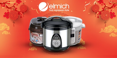 Nồi áp suất điện ELMICH – sản phẩm được săn đón cho tết 2018