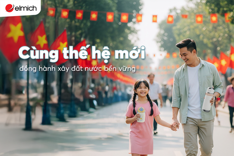 Sống bền vững, giữ nhiệt cho hành trình cùng thế hệ mới nhân ngày Quốc Khánh 2/9
