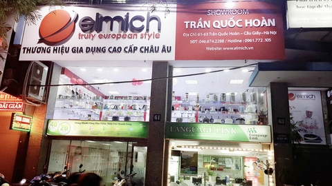[Dân trí]- Mừng sinh nhật Showroom Elmich Trần Quốc Hoàn – HN, Elmich ưu đãi sốc
