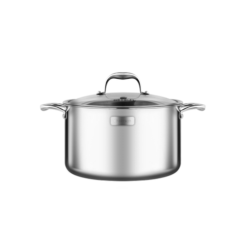Nồi Inox 3 lớp cao cấp đáy liền Tri-max XS EL-3750 size 28cm