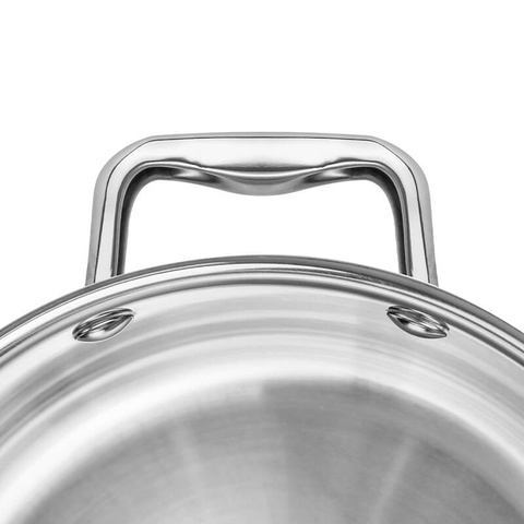 Bộ nồi Elmich inox liền khối Elmich Trimax ECO EL-8004 size 18, 20, 26, chảo 26cm