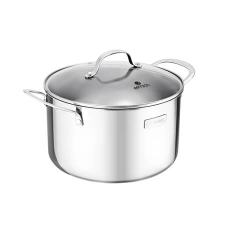 Nồi inox cao cấp 3 lớp đáy liền Trimax EL-3735 size 26cm