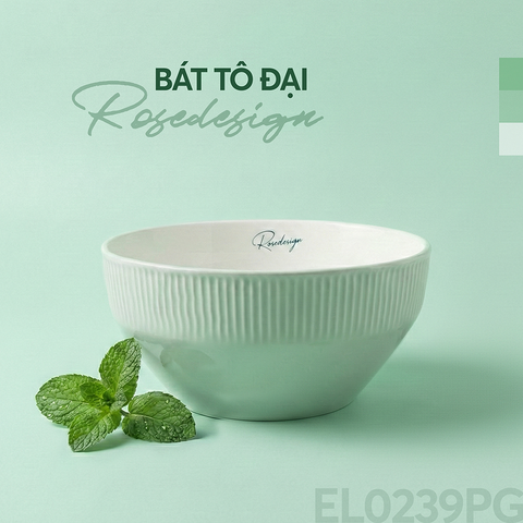 Bát tô đại bằng sứ Elmich RoseDesign EL0239PG