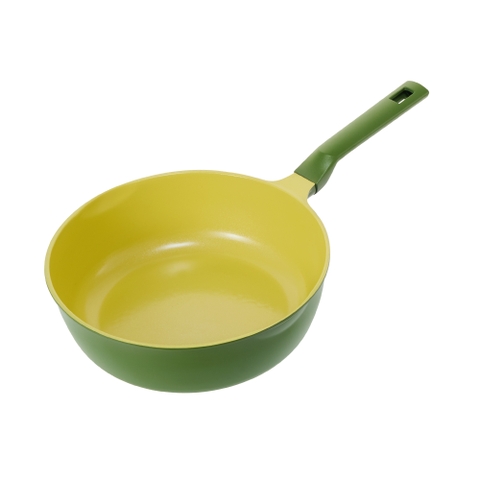 Chảo đúc chống dính Ceramic Elmich Daily Olive