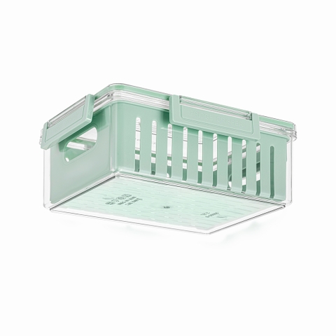 Bộ 3 hộp bảo quản thực phẩm kèm khay tách nước Elmich EL3124 dung tích 800ml-2200ml- 4300ml