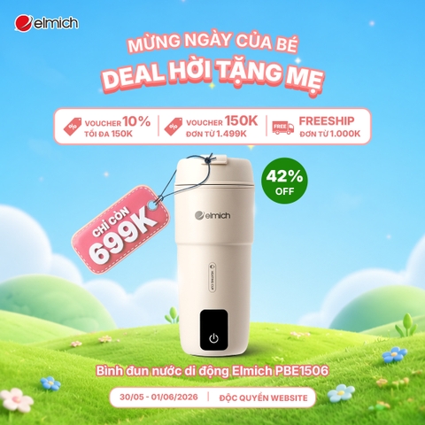 Bình đun nước di động Elmich PBE1506