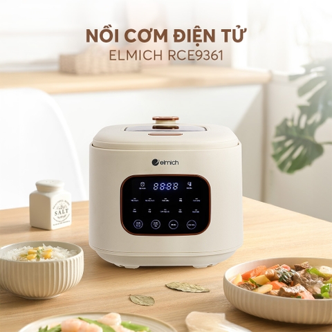 Nồi cơm điện tử Elmich RCE9361 dung tích 1,2L