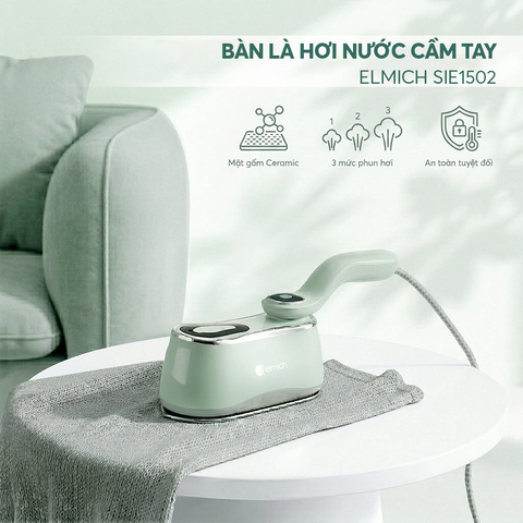 Bàn là hơi nước cầm tay Elmich SIE1502