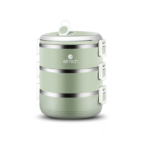 Bộ hộp cơm ba tầng  Elmich ELM-0836