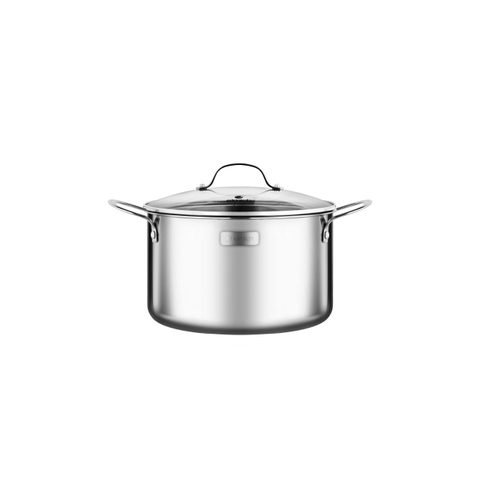 Bộ nồi inox liền khối Elmich Plus Trimax nồi 18, 20, 26, chảo 26cm