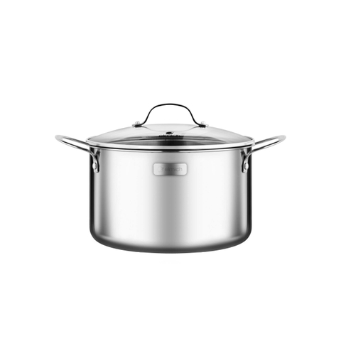 Bộ nồi inox liền khối Elmich Plus Trimax nồi 18, 20, 26, chảo 26cm