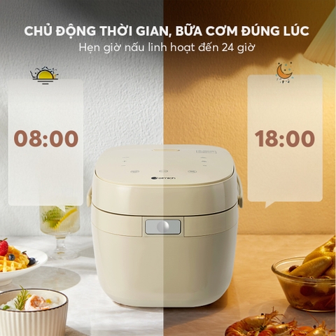 Nồi cơm điện tử Elmich RCE9363 dung tích 1,2L