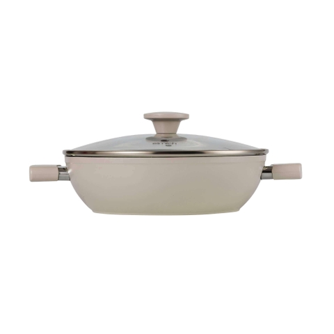 Nồi lẩu đa năng chống dính vân đá Elmich size 28cm