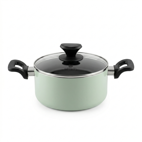 Bộ nồi chảo chống dính Elmich EL-5212MN size 16, 20 chảo 24cm