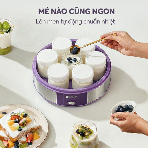 Máy làm sữa chua Elmich YME0298PP
