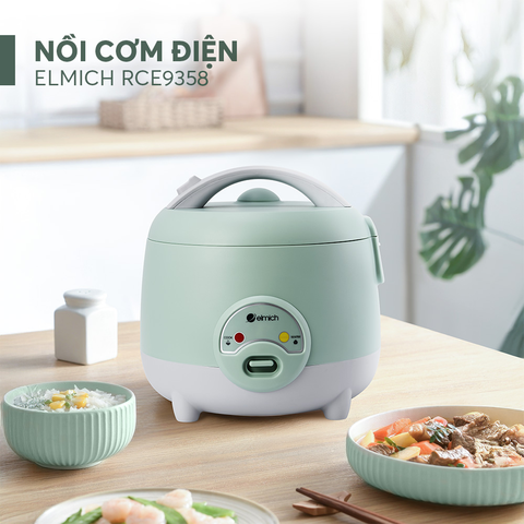 Nồi cơm điện Elmich RCE9358 dung tích 1,8L