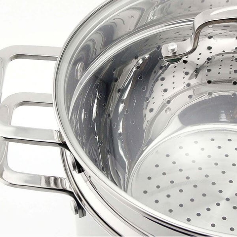 Nồi hấp Inox 304 cao cấp Elmich 22cm EL3360