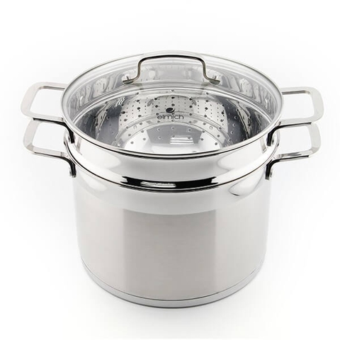 Nồi hấp Inox 304 cao cấp Elmich 22cm EL3360