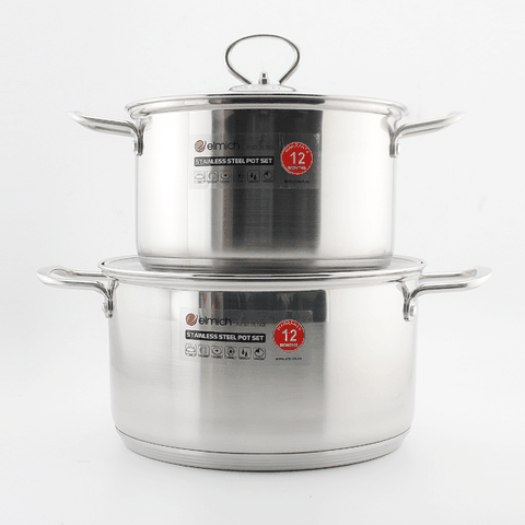 Bộ nồi inox 2 chiếc Elmich 2353367