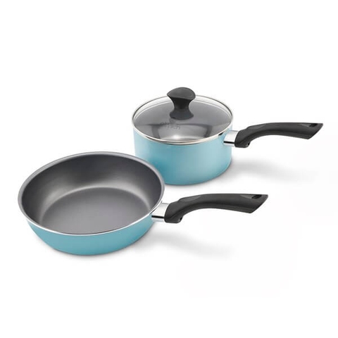Bộ quánh 16cm, chảo 20cm có đáy từ ( logo Elmich)