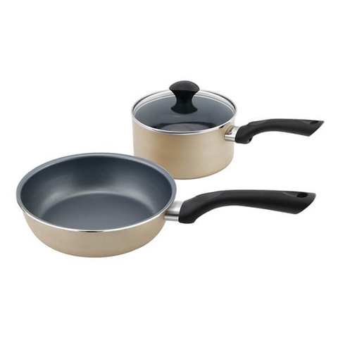 Bộ quánh 16cm, chảo 20cm có đáy từ ( logo Elmich)