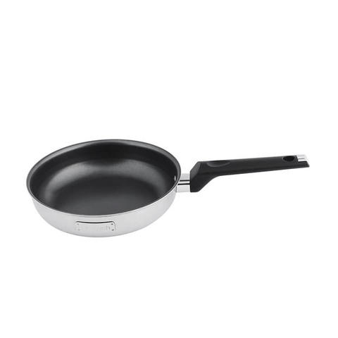 Bộ chảo inox chống dính đáy liền Elmich Trimax 2102OL size 20, 26cm