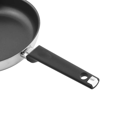 Bộ chảo inox chống dính đáy liền Elmich Trimax 2102OL size 20, 26cm