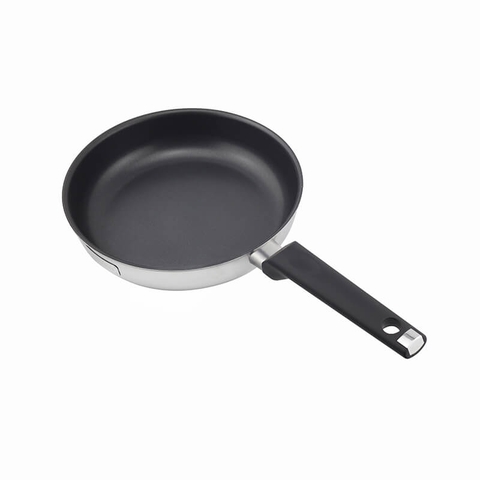 Bộ chảo inox chống dính đáy liền Elmich Trimax 2102OL size 20, 26cm